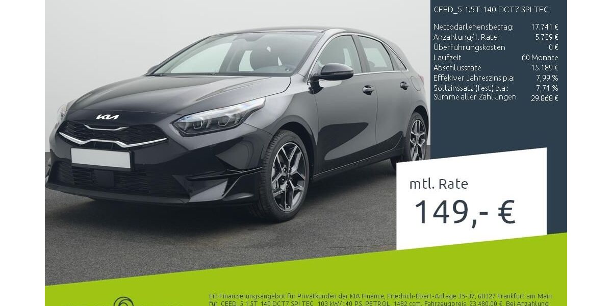 Kia ceed / Ceed 19.900 km 21.444 &euro; Borken 46325