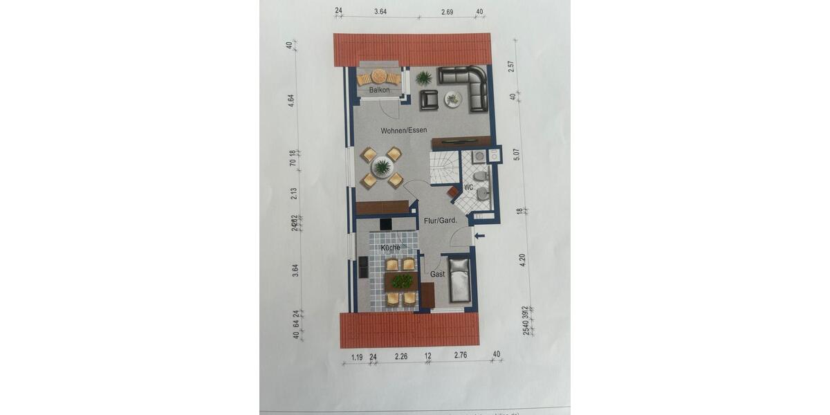 Maisonettenwohnung Borken - 3 Zimmer, 85 m&sup2;, 246.000&euro; | Angebot:25904151