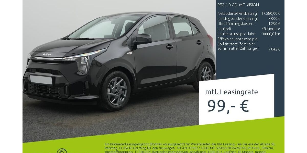 Kia Picanto 1.500 km 16.840 &euro; Borken 46325