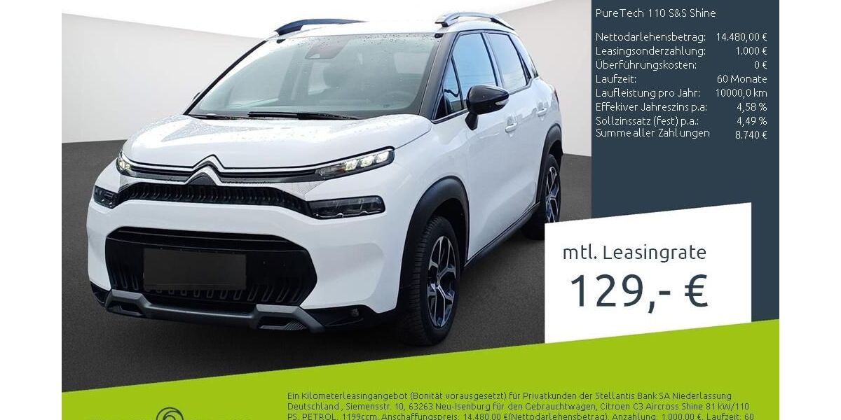 Citroen C3 Aircross 22.697 km 14.730 &euro; Borken 46325