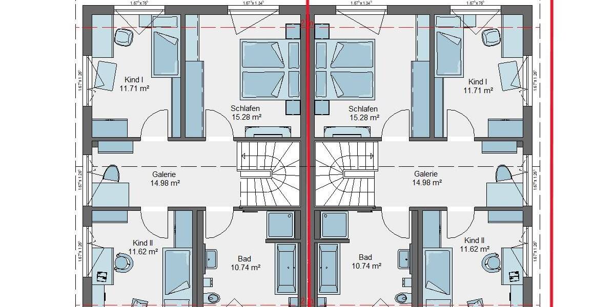 Doppelhaushälfte Dülmen Merfeld - 5 Zimmer, 120 m&sup2;, 549.000&euro; | Angebot:26309842