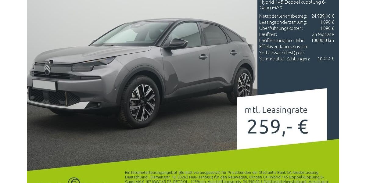 Citroen C4 4.136 km 24.240 &euro; Borken 46325