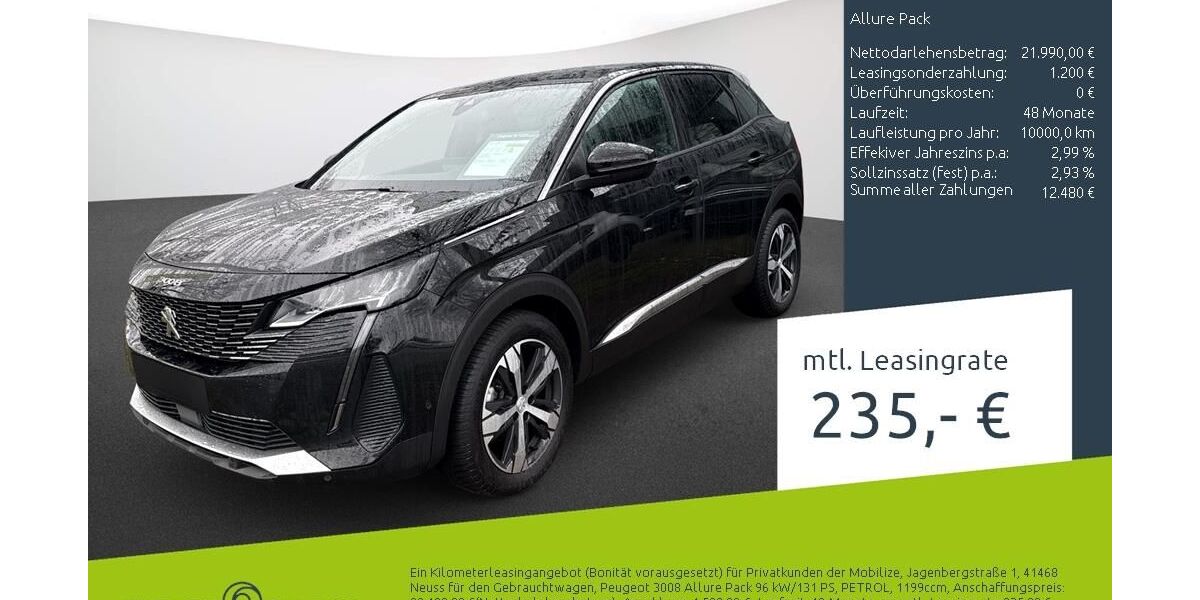 Peugeot 3008 45.507 km 18.800 &euro; Borken 46325