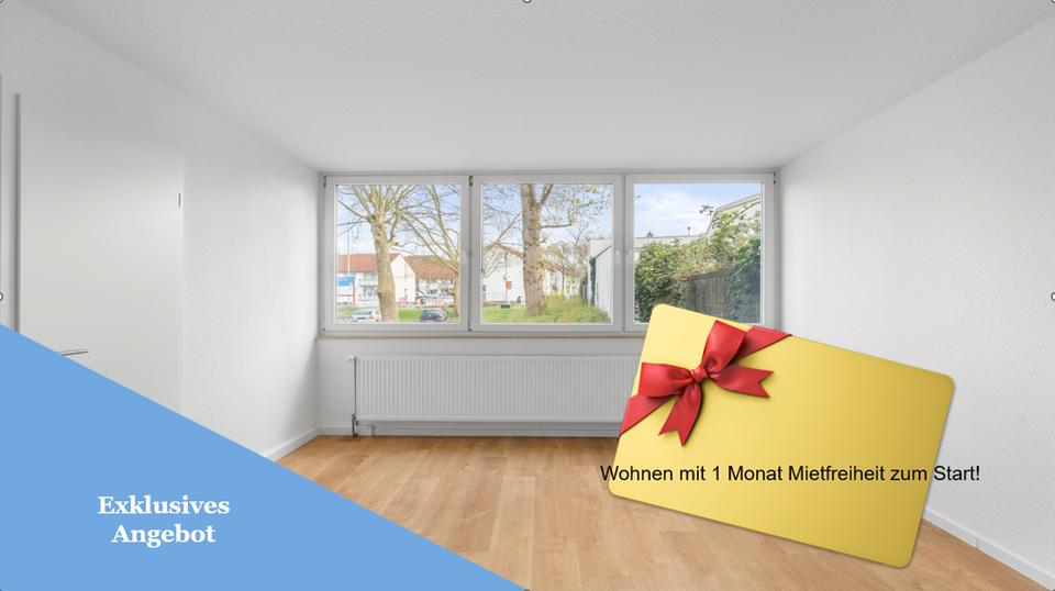Etagenwohnung Herne Wanne-Bickern - 1 Zimmer, 48 m&sup2;, 385&euro; | Angebot:23217277