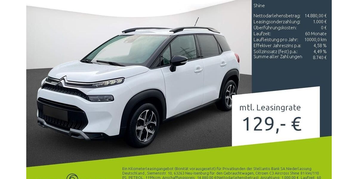 Citroen C3 Aircross 16.529 km 14.420 &euro; Borken 46325