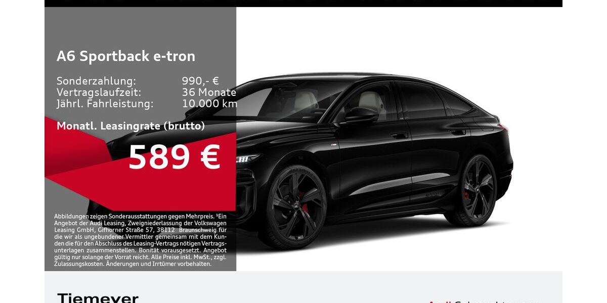 Audi A6 e-tron 27.859 km 57.330 &euro; Oberhausen 46047