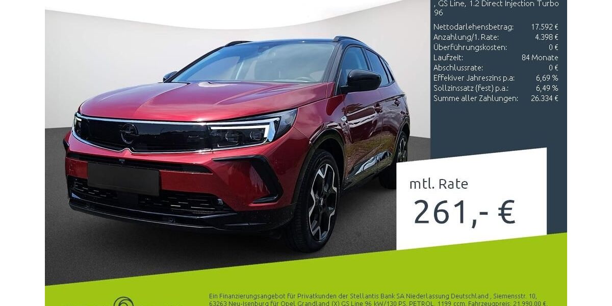 Opel Grandland (X) 19.000 km 21.440 &euro; Dülmen 48249