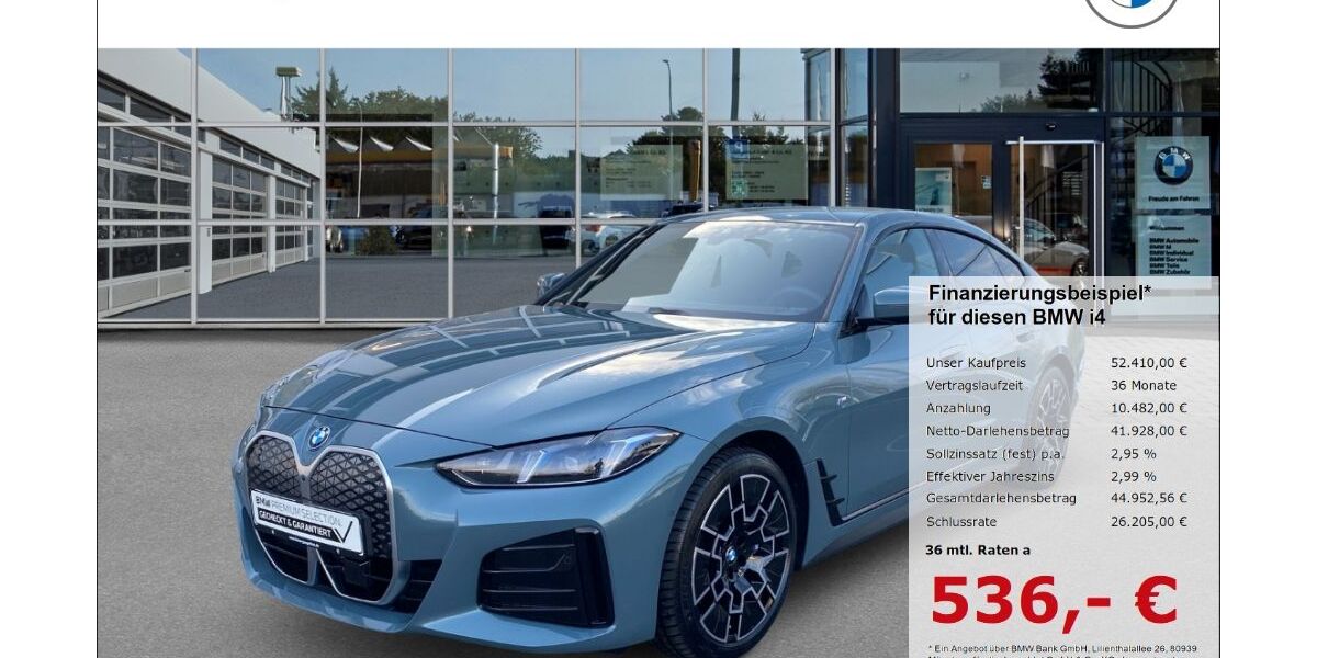 BMW i4 14.713 km 52.410 &euro; Borken 46325