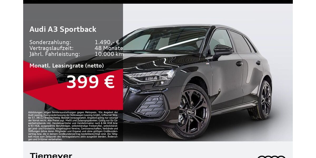 Audi A3 4.990 km 34.290 &euro; Bochum 44809