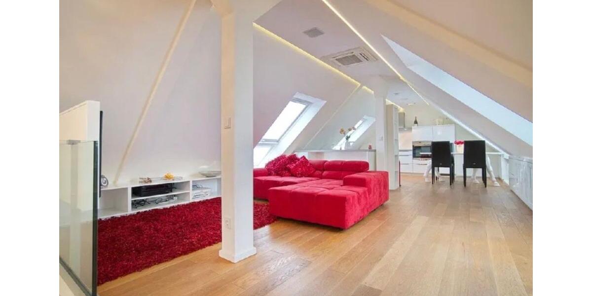 Dachgeschoßwohnung Essen Stadtbezirk II - 1 Zimmer, 72 m&sup2;, 1.050&euro; | Angebot:25924142