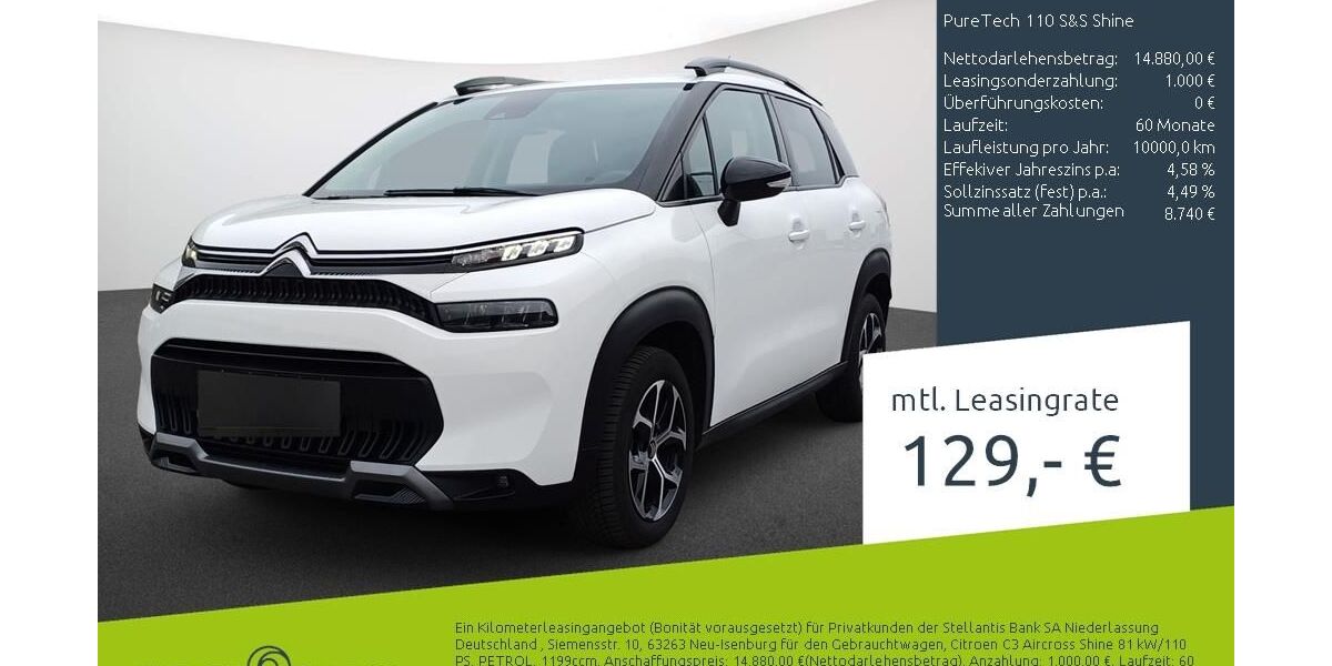Citroen C3 Aircross 12.911 km 15.489 &euro; Borken 46325