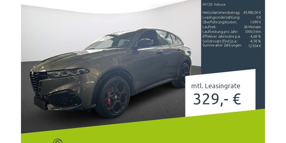 Alfa Romeo Tonale 1.900 km 43.980 &euro; Borken 46325