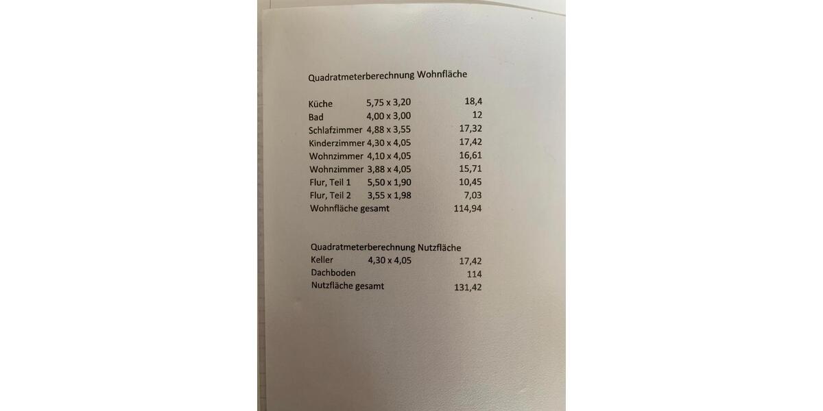 Etagenwohnung Herne Sodingen - 4.5 Zimmer, 115 m&sup2;, 235.000&euro; | Angebot:26322385