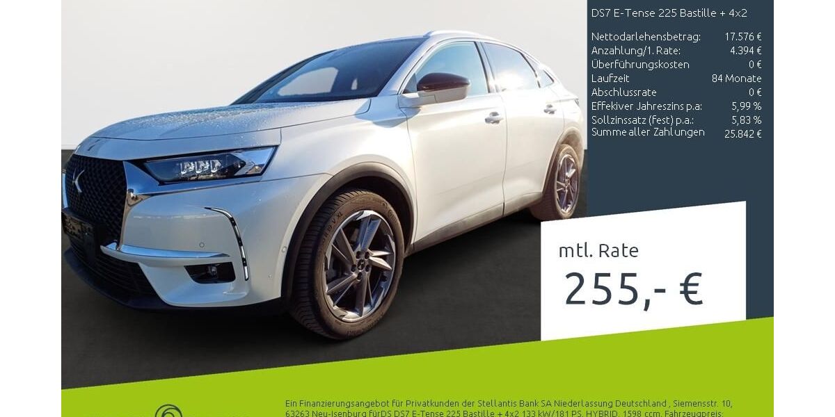 DS Automobiles DS7 (Crossback) 31.955 km 20.880 &euro; Borken 46325