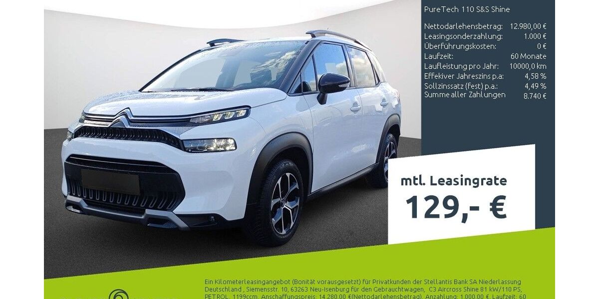 Citroen C3 Aircross 35.521 km 12.150 &euro; Borken 46325