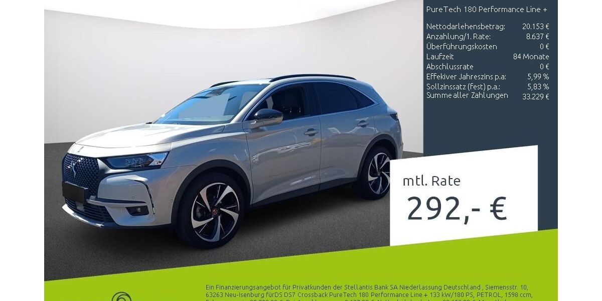DS Automobiles DS7 (Crossback) 30.868 km 27.870 &euro; Dülmen 48249