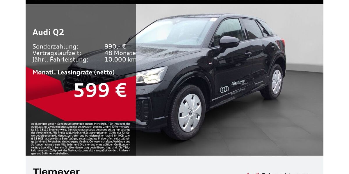 Audi Q2 2.150 km 49.490 &euro; Gelsenkirchen 45894