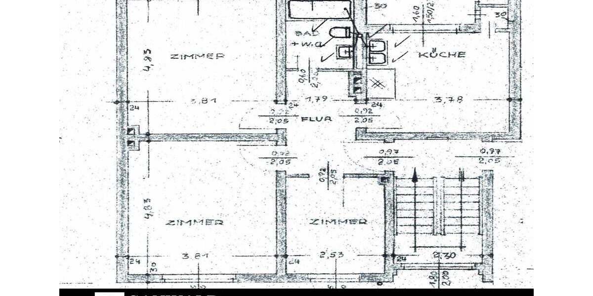 Etagenwohnung Essen Stadtbezirk VIII - 3.5 Zimmer, 76 m&sup2;, 730&euro; | Angebot:26026096