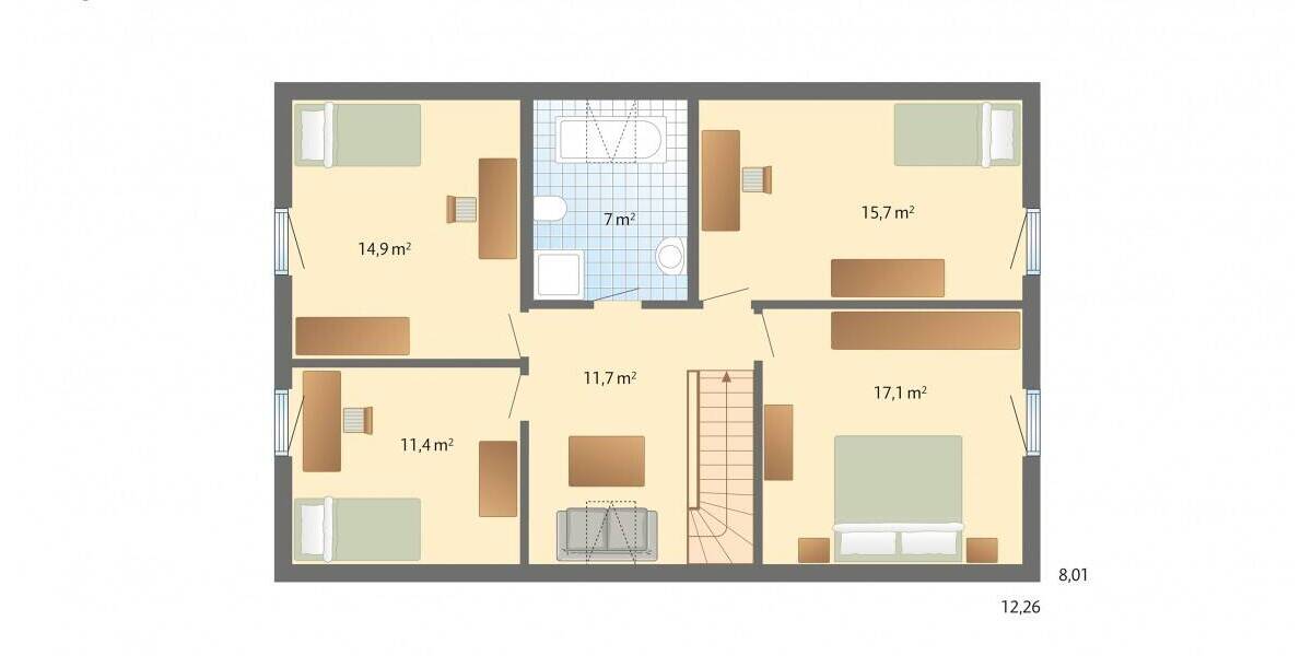 Einfamilienhaus Castrop-Rauxel Behringhausen - 6 Zimmer, 157 m&sup2;, 563.100&euro; | Angebot:26155898