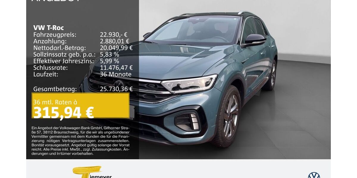 VW T-Roc 46.969 km 22.650 &euro; Recklinghausen 45663