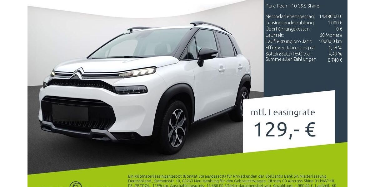 Citroen C3 Aircross 20.883 km 14.730 &euro; Borken 46325