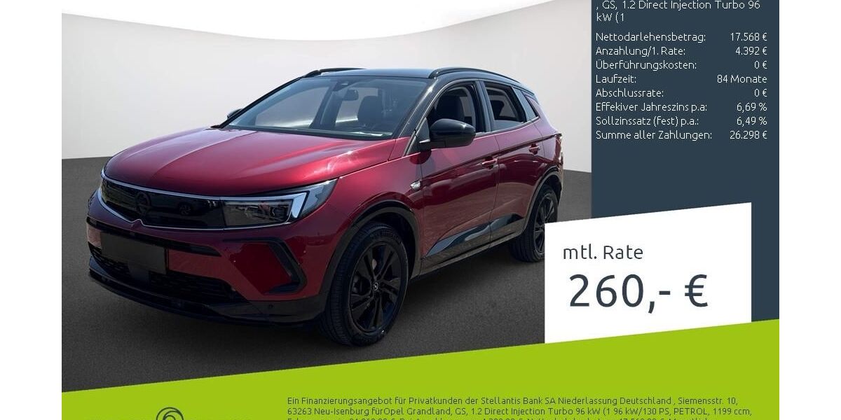 Opel Grandland (X) 13.104 km 22.580 &euro; Dülmen 48249