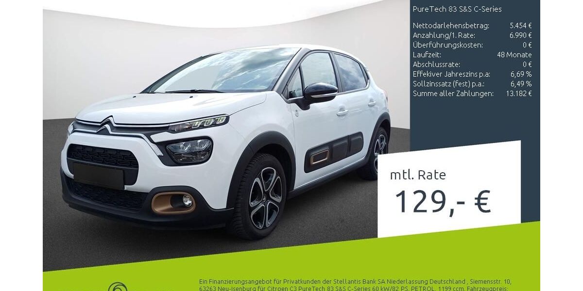 Citroen C3 18.015 km 11.940 &euro; Borken 46325