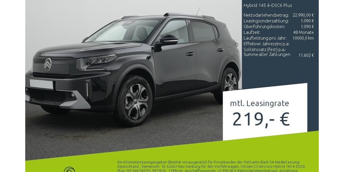Citroen C3 Aircross 1.500 km 22.940 &euro; Borken 46325