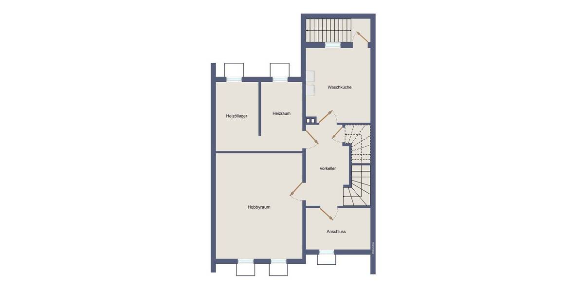 Reihenmittelhaus Mülheim an der Ruhr Heißen-Fulerum - 5 Zimmer, 125 m&sup2;, 300.000&euro; | Angebot:26274056