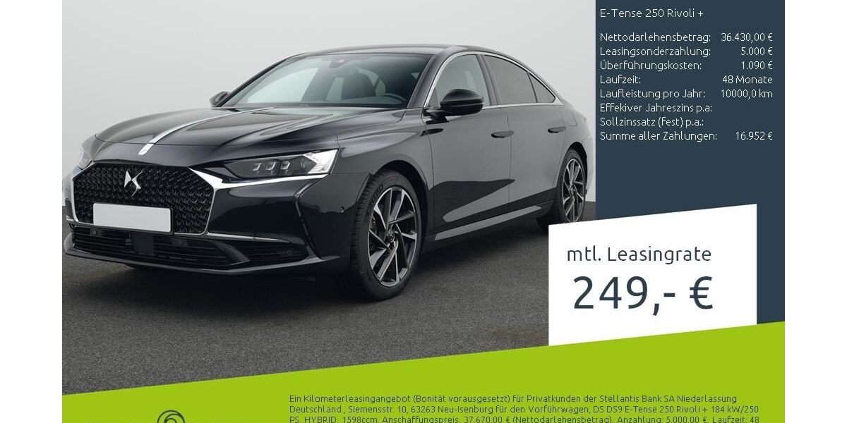 DS Automobiles DS9 15.000 km 34.880 &euro; Borken 46325