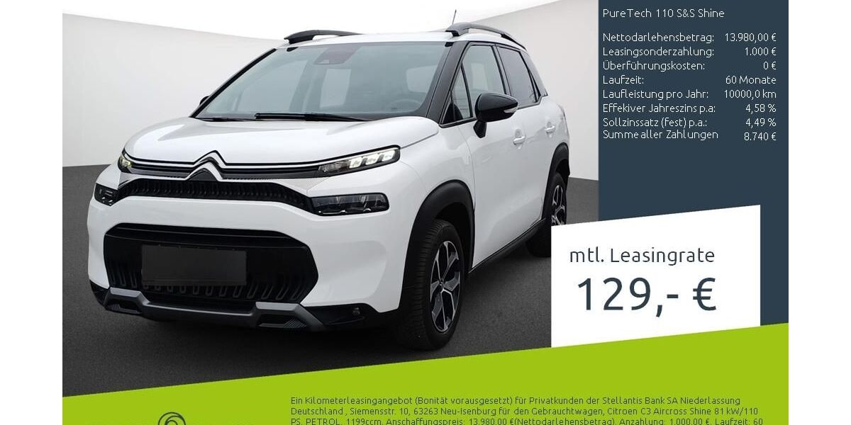 Citroen C3 Aircross 29.248 km 14.240 &euro; Borken 46325