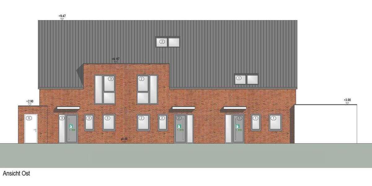 Reihenmittelhaus Borken Weseke - 4 Zimmer, 101 m&sup2;, 396.900&euro; | Angebot:25707867