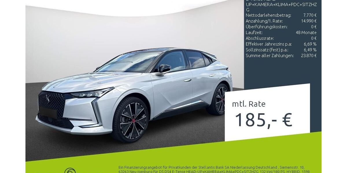 DS Automobiles DS4 68.520 km 21.980 &euro; Borken 46325