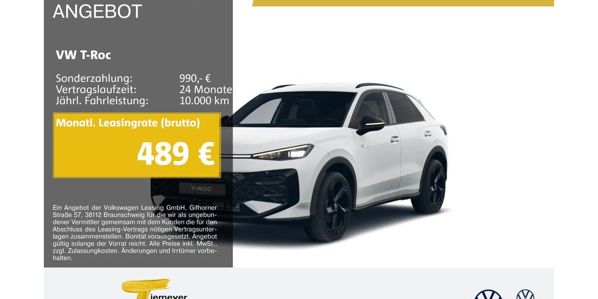 VW T-Roc 16.031 km 37.330 &euro; Marl 45770
