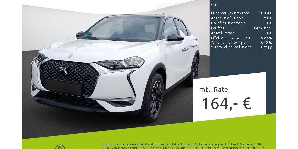 DS Automobiles DS3 Crossback 64.203 km 13.980 &euro; Borken 46325