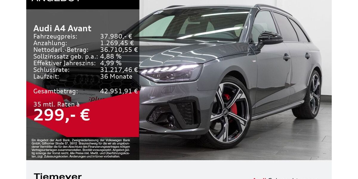 Audi A4 9.210 km 37.980 &euro; Oberhausen 46047
