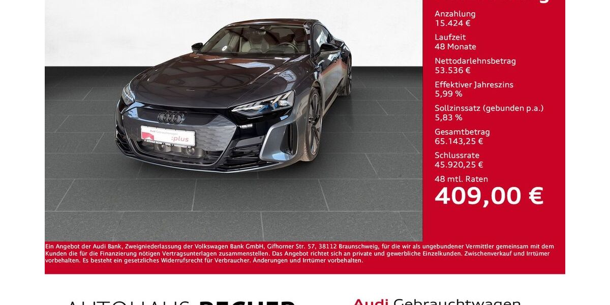 Audi e-tron GT 15.002 km 68.960 &euro; Wesel 46485