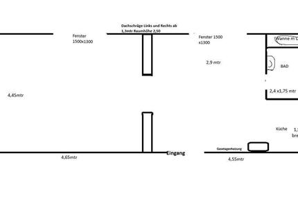 Wohnung Essen Stadtbezirk VIII - 2 Zimmer, 38 m&sup2;, 380&euro; | Angebot:26296364