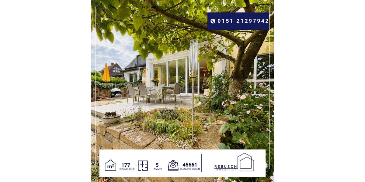 Etagenwohnung Recklinghausen Grullbad - 5 Zimmer, 177 m&sup2;, 495.000&euro; | Angebot:27326880