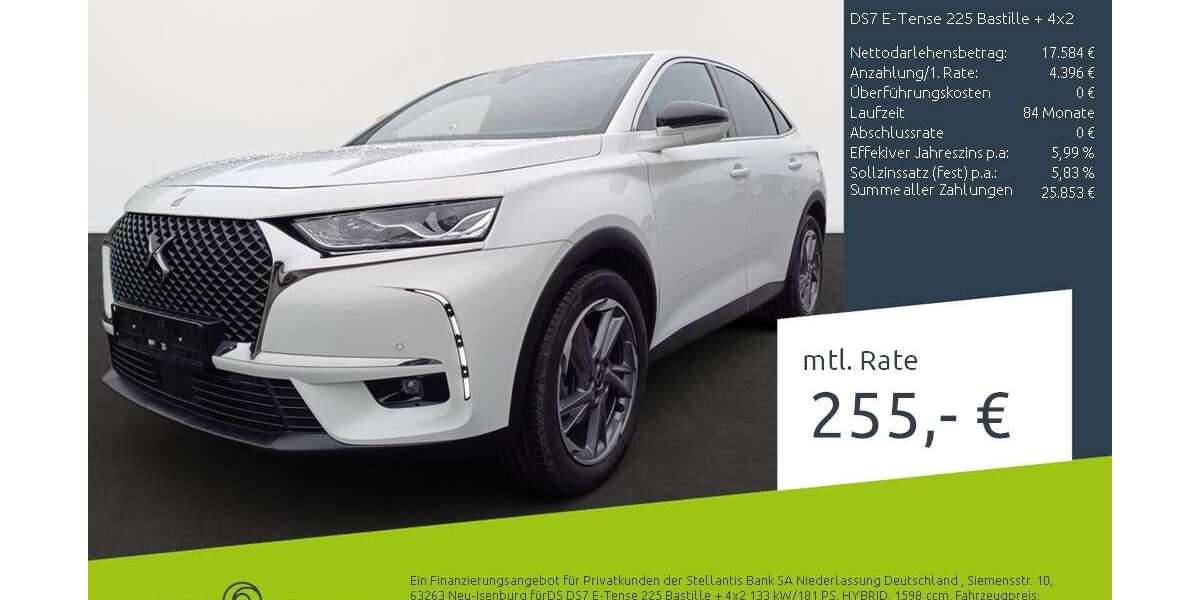 DS Automobiles DS 7 Crossback 34.776 km 21.980 &euro; Borken 46325