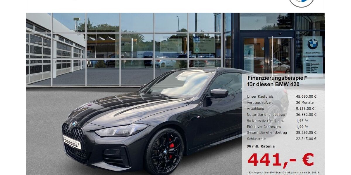 BMW 420 21.403 km 45.690 &euro; Borken 46325
