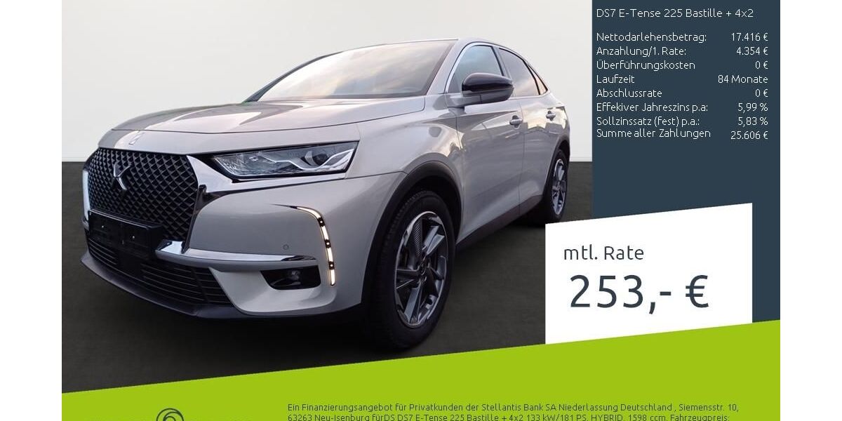DS Automobiles DS7 (Crossback) 29.629 km 20.840 &euro; Borken 46325