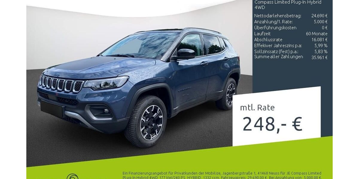 Jeep Compass 19.472 km 25.870 &euro; Borken 46325