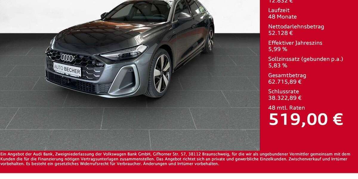 Audi A5 5.500 km 64.960 &euro; Wesel 46485
