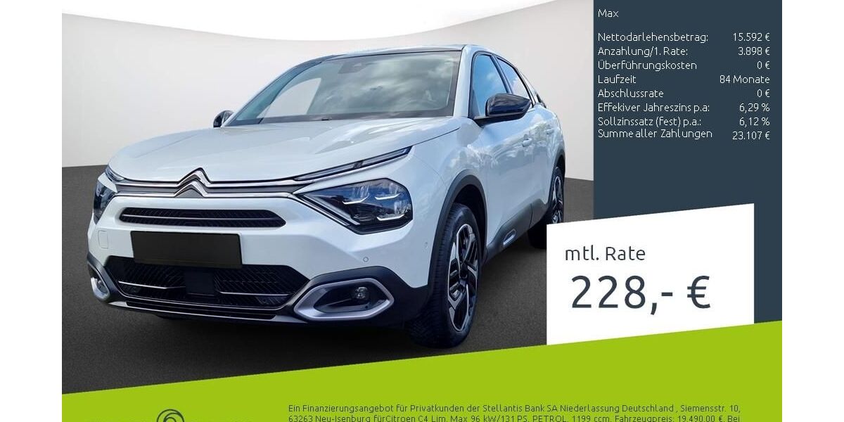 Citroen C4 56.724 km 19.490 &euro; Dülmen 48249