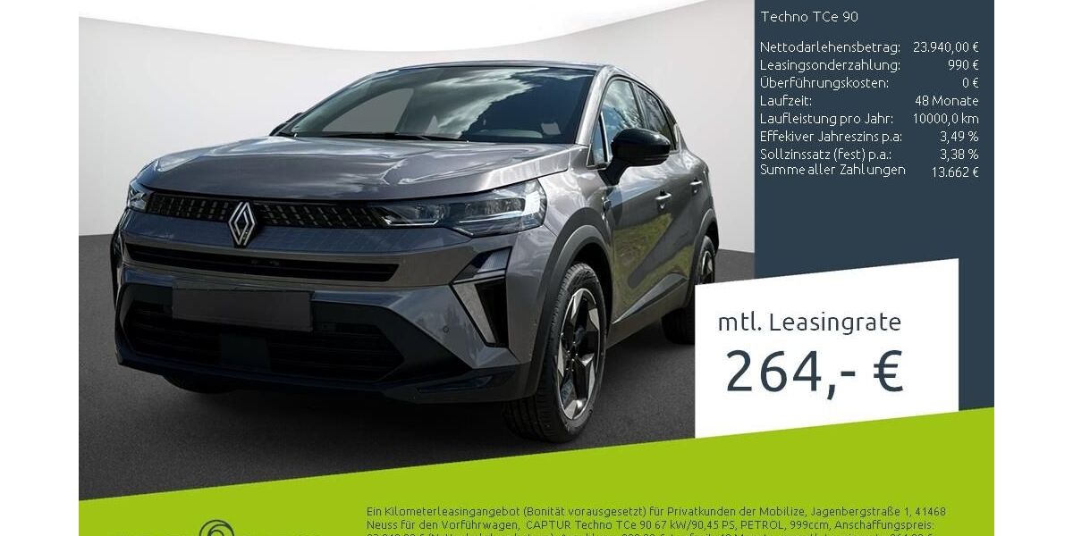 Renault Captur 2.500 km 21.470 &euro; Borken 46325