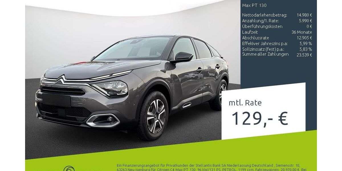 Citroen C4 21.906 km 19.430 &euro; Borken 46325