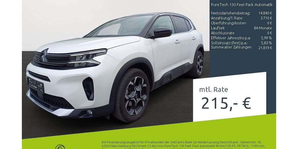 Citroen C5 Aircross 36.125 km 18.230 &euro; Borken 46325