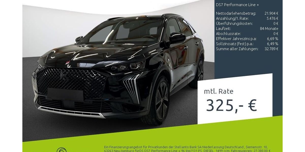 DS Automobiles DS7 (Crossback) 34.587 km 27.389 &euro; Dülmen 48249
