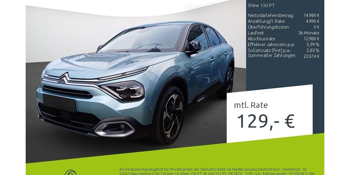 Citroen C4 27.430 km 19.010 &euro; Borken 46325